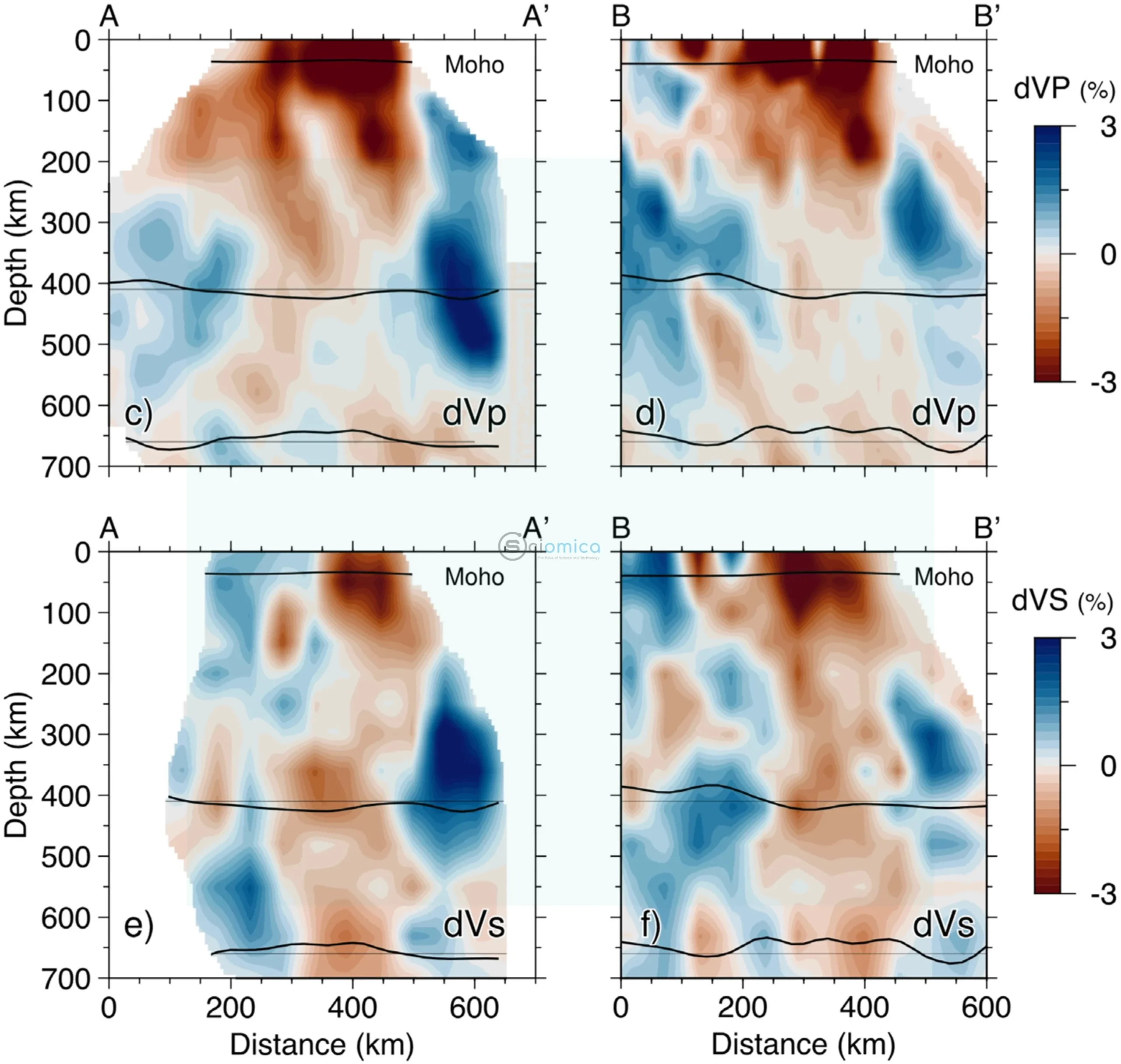 Researchers discovered the Dani plume using seismic wave data. (Image credit: Pilia et al. 2025. Earth and Planetary Science Letters. Redistributed under the terms of Creative Commons.)