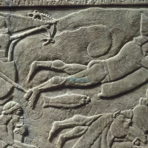 Ancient Assyrian Swimmers: 2,900-Year-Old Carving Depicts Soldiers Crossing a River with Inflatable Goat Skins 18