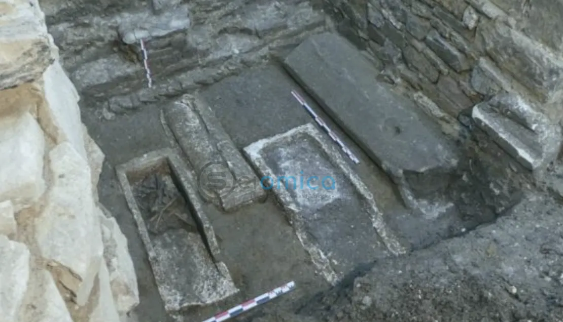Ancient Burial Vault Discovered at Bottom of Neglected Staircase, Sealed for 400 Years 1
