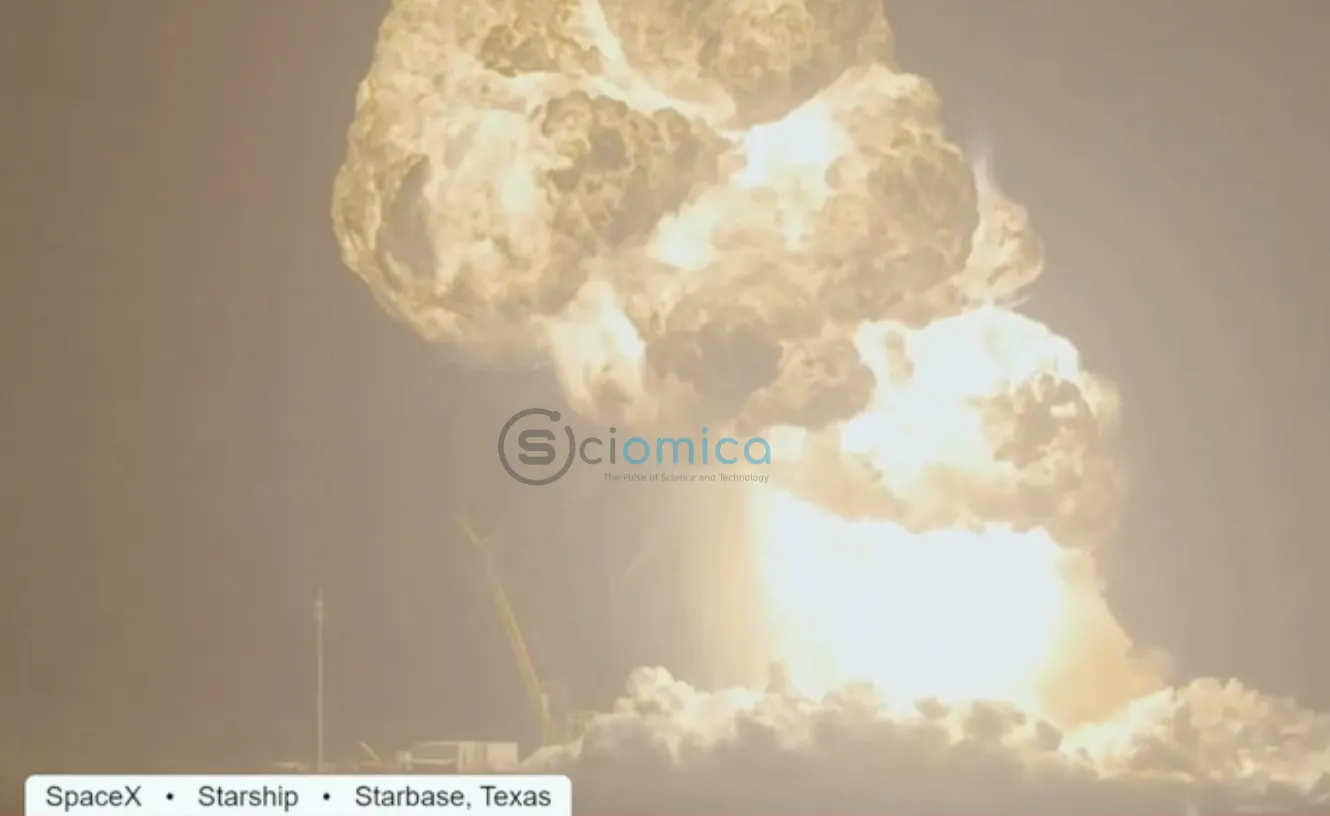 SpaceX’s Starship Explodes During Routine Test in Texas 3