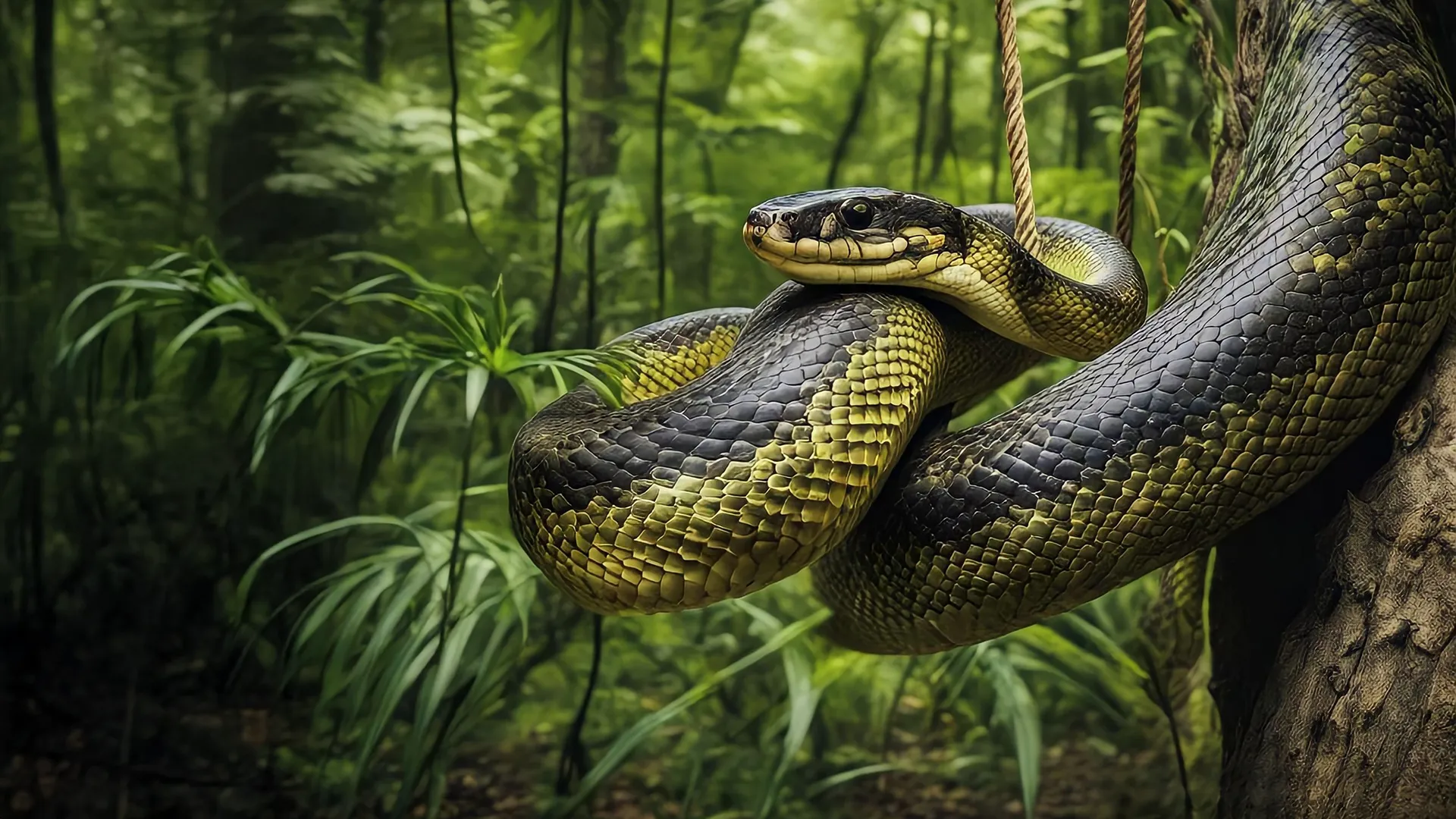 Amazon's Giant Snake Saga: How the River Shakes with One Cluck 1