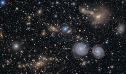 Stunning First Images from Vera C. Rubin Observatory Reveal 10 Million Galaxies with Billions More to Come 3
