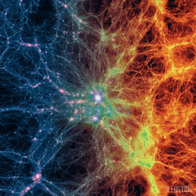 Discovery of Enormous Gas Thread Connecting Galaxies Weighs Ten Times More Than the Milky Way 4