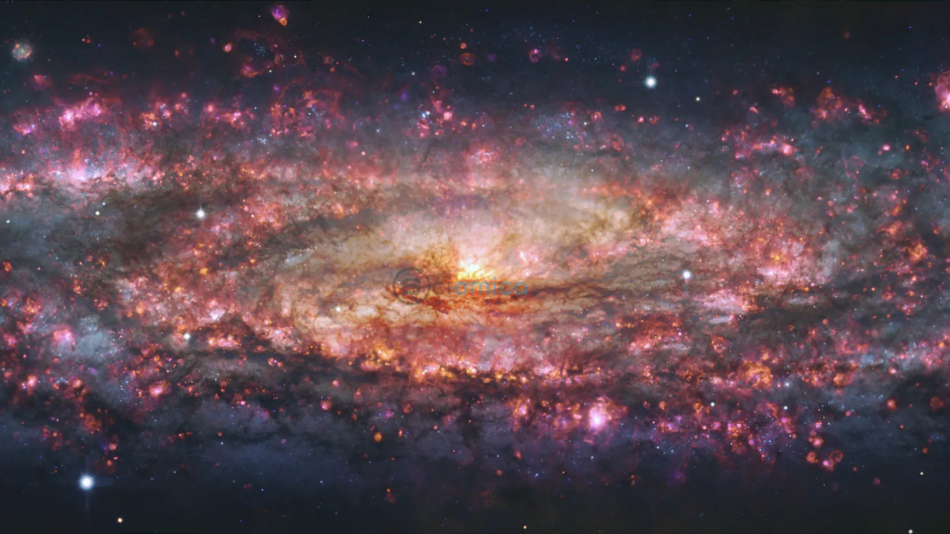 Discover the Cosmic Masterpiece: Astronomers Unveil a Stunning Galaxy in a Thousand Colors 1